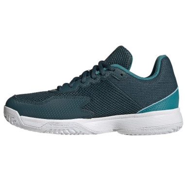 Chaussures ADIDAS Junior COURTFLASH  K Vert 2023