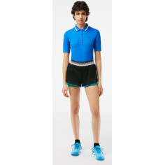 Short LACOSTE Sport Femme avec Shorty Noir / Bleu / Vert... 2