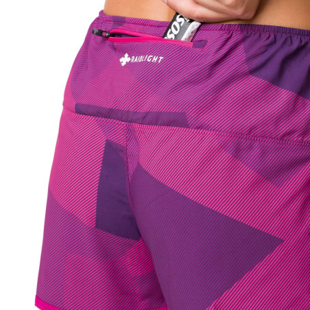 Short Running RAIDLIGHT Femme ACTIV Run Pourpre / Violet PE 2020