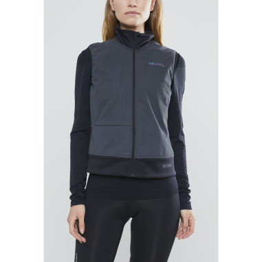 Veste sans manche Running CRAFT Femme Zippée...