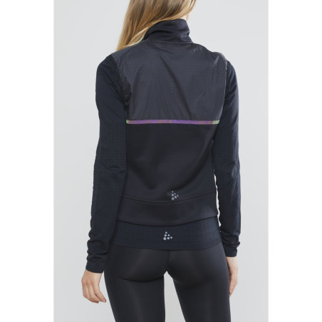 Veste sans manche Running CRAFT Femme LUMEN SUBZERO BODY Noir AH 2020