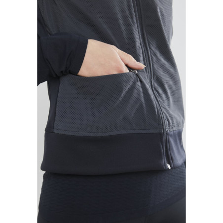 Veste sans manche Running CRAFT Femme LUMEN SUBZERO BODY Noir AH 2020