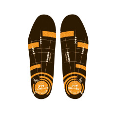Semelles Running JLR Easy Fit Confort Orange / Gris AH 2019