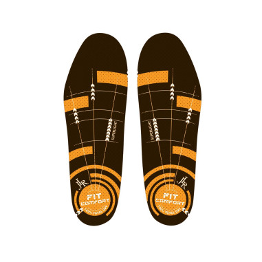 Semelles Running JLR EASY FIT CONFORT Orange AH 2019