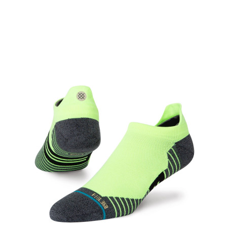 Chaussettes Courtes STANCE Mixte ULTRA Tab Vert / Noir AH 2021