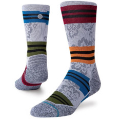 Chaussettes STANCE Homme FLORA CREW Grise PE 2020