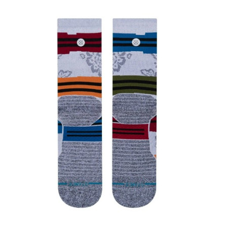 Chaussettes STANCE Homme FLORA CREW Grise PE 2020