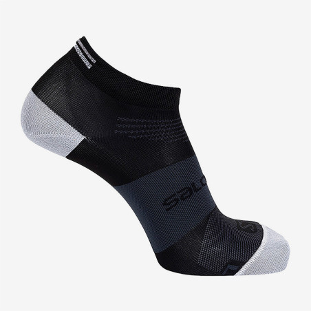 Chaussettes Courtes SALOMON Homme SONIC PRO Noir / Gris PE 2020