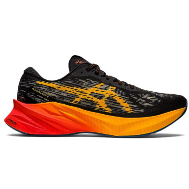 Chaussures Running ASICS Homme NOVABLAST 3 Noir / Orange / Rouge AH 2022