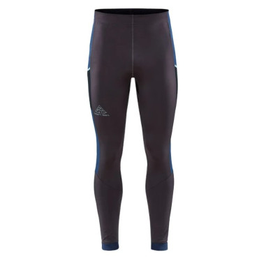 Pantalon Running CRAFT Homme PRO TRAIL TIGHTS Gris / Bleu AH 2022