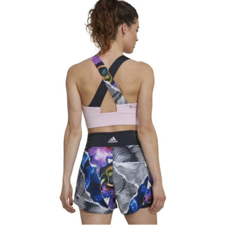 Brassière ADIDAS Femme US SER CROP TOP Rose PE 2022