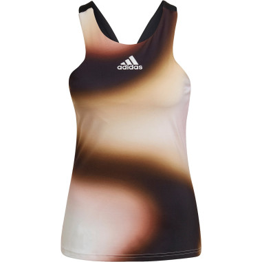 Débardeur ADIDAS Femme MELBOURNE Noir / Beige / Blanc PE 2022