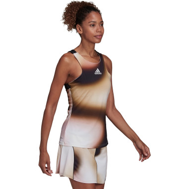 Débardeur ADIDAS Femme MELBOURNE Noir / Beige /...