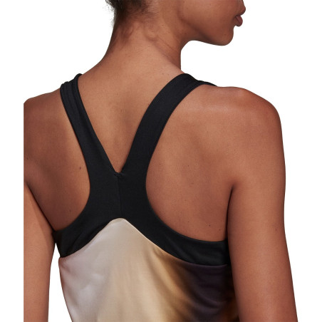 Débardeur ADIDAS Femme MELBOURNE Noir / Beige / Blanc PE 2022