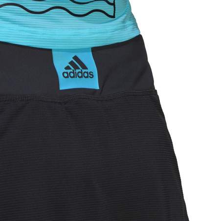 Jupe ADIDAS Femme avec Shorty MATCH SKIRT Noir /Bleu PE 2022
