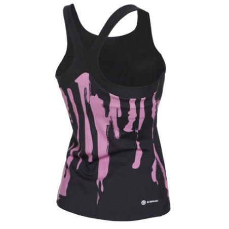 Débardeur ADIDAS Femme NY Y-TANK Noir / Rose AH 2022