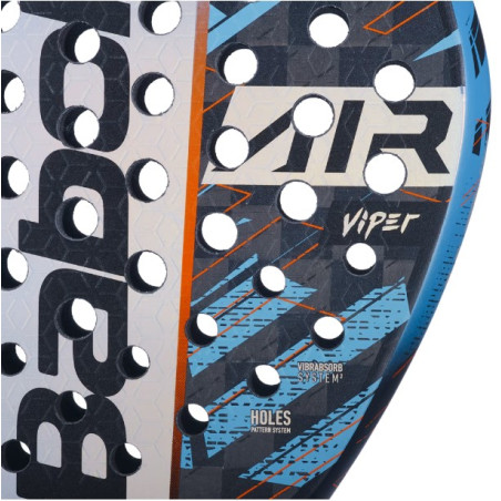 Raquette Padel BABOLAT AIR VIPER Bleu / Noir / Rouge (355 g) 2023