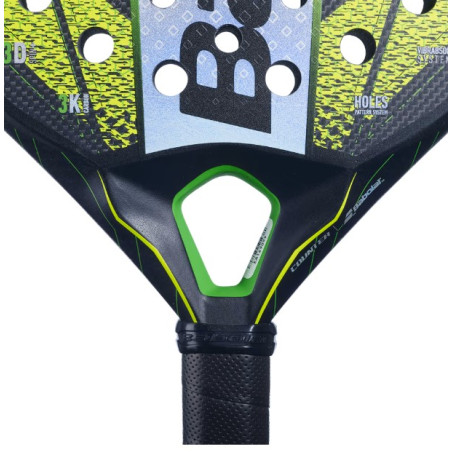 Raquette Padel BABOLAT COUNTER VIPER Jaune / Noir / Vert (365 g) 2023