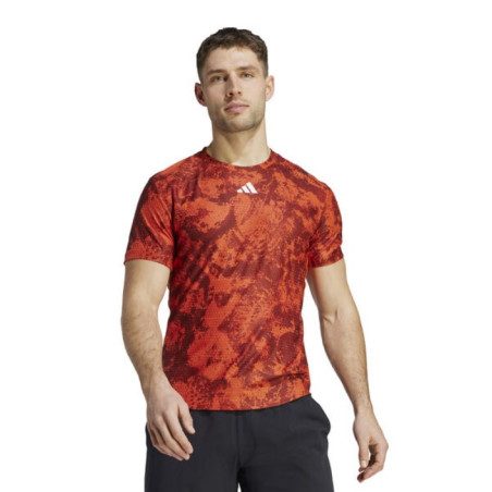 T-Shirt ADIDAS Homme PARIS HEAT.RDY FREELIFT Orange  PE 2023