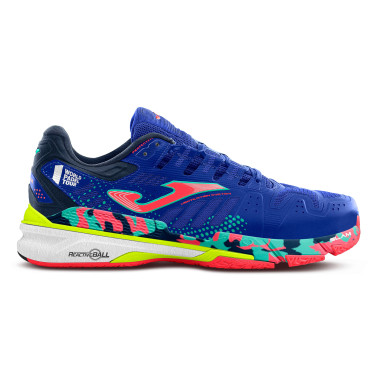 Chaussures Padel JOMA Homme T.SLAM 2204P BLEU/ ORANGE AH 2022