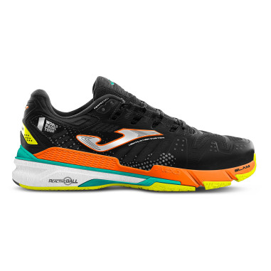 Chaussures Padel JOMA Homme T.SLAM 2201 Noire/ Vert AH 2022