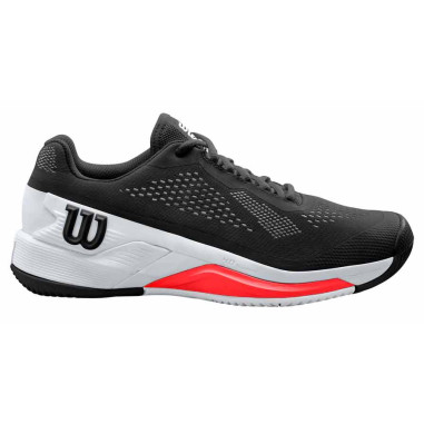 Chaussures WILSON Homme RUSH PRO 4.0 Toutes Surfaces Blanc/Noir/Rouge PE 2022