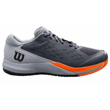 Chaussures WILSON Homme RUSH PRO ACE Toutes Surfaces Gris / Orange PE 2022