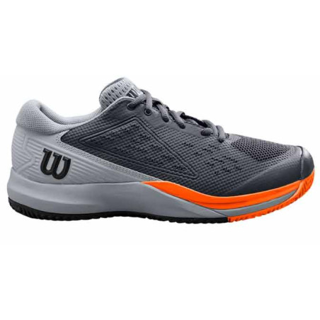 Chaussures WILSON Homme RUSH PRO ACE Toutes Surfaces Gris / Orange 2022