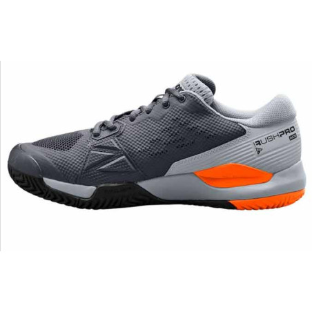 Chaussures WILSON Homme RUSH PRO ACE Toutes Surfaces Gris / Orange 2022
