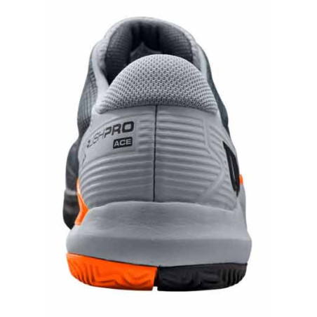 Chaussures WILSON Homme RUSH PRO ACE Toutes Surfaces Gris / Orange 2022