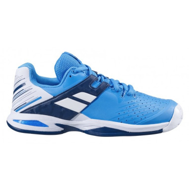 Chaussures BABOLAT Garçon Propulse All Court Junior Bleu / Blanc PE 2020