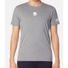 T-Shirt HYDROGEN Homme MESH RUBBER SKULL TECH Gris /...