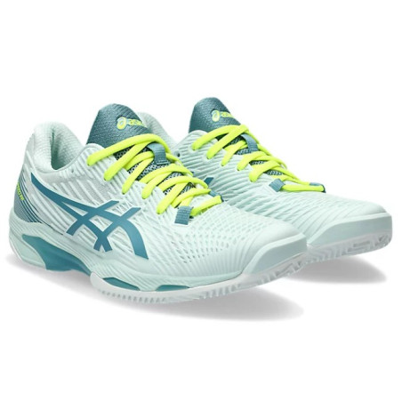 Chaussures ASICS Femme GEL SOLUTION SPEED FF2 Terre Battue Turquoise AH 2023