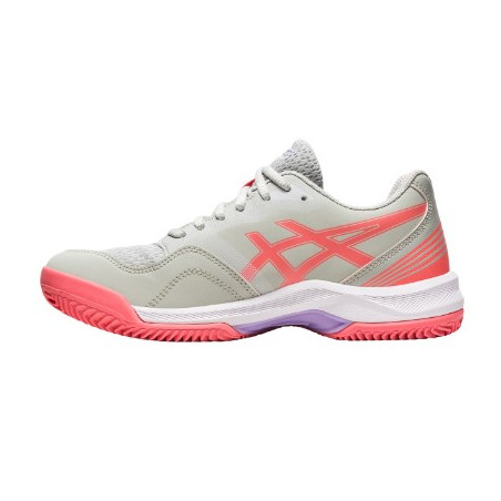 Chaussures Padel ASICS Femme GEL-PADEL PRO 5 Corail / Grise PE 2023