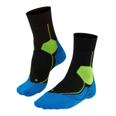 Chaussettes FALKE Homme STABILIZING Bleu / Noir / Vert PE 2022