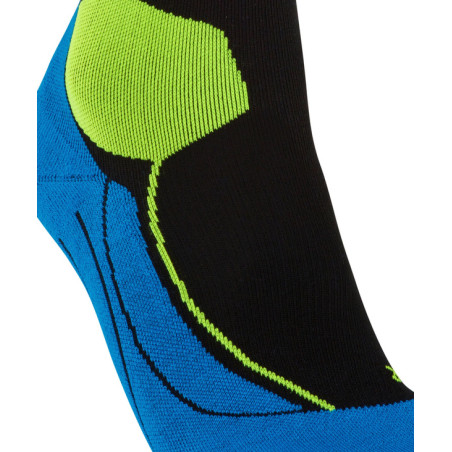 Chaussettes FALKE Homme STABILIZING Bleu / Noir / Vert PE 2022