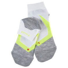 Chaussettes FALKE Homme RU4 Cool Short Blanche / Jaune PE... 2