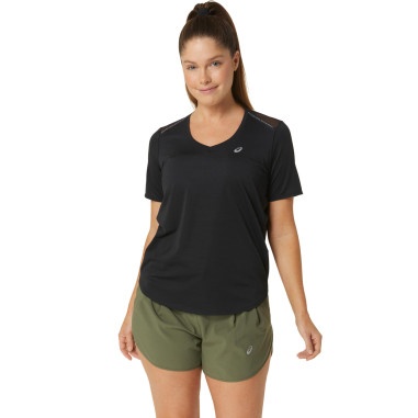 T-shirts Running ASICS Femme ROAD V-NECK SS TOP...
