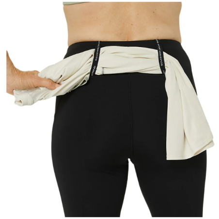 Collant Running ASICS Femme ROAD HIGH WAIST CAPRI TIGHT Noir PE 2024