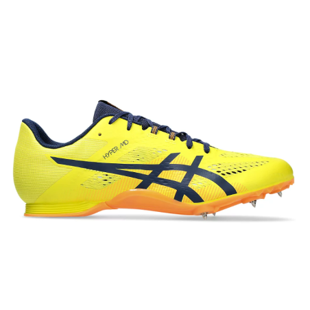 Chaussures Run Pointes ASICS Homme HYPER MD8 Jaune / Bleu PE 2024