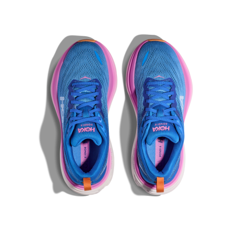 Chaussures Running HOKA Femme BONDI 8 Bleu / Rose AH 2023