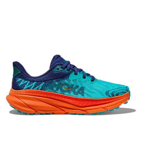 Chaussures Running HOKA Femme CHALLENGER ATR 7 Bleu / Orange AH 2023