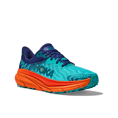 Chaussures Running HOKA Femme CHALLENGER ATR 7 Bleu / Orange AH 2023