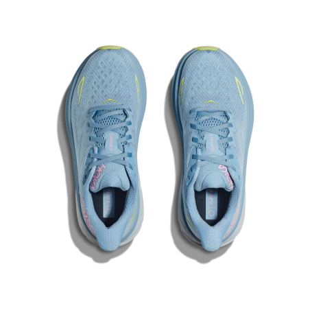 Chaussures Running HOKA Femme CLIFTON 9 Bleu / Rose PE 2024