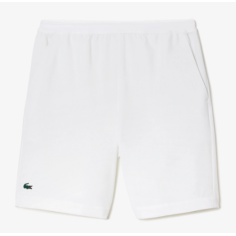 Short LACOSTE Homme SPORTSUIT ULTRA DRY REGULAR Blanc PE...