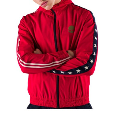 Veste HYDROGEN Homme STAR FZ Rouge / Blanc / Or AH 2022
