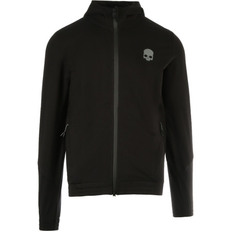 Sweat à capuche Zippé HYDROGEN Homme TECH SKULL Noir 2024