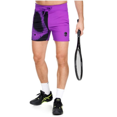 Short HYDROGEN Homme SPRAY TECH Violet / Noir PE 2022