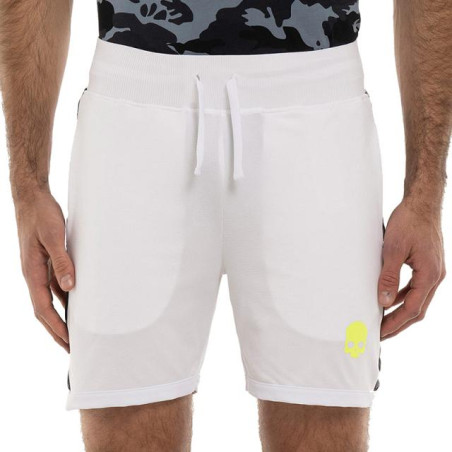 Short HYDROGEN Homme TECH CAMO Blanc / Gris / Jaune 2024