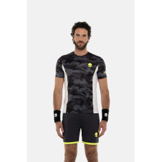 T-Shirt HYDROGEN Homme CAMO TECH  Gris / Blanc / Jaune 2024 2